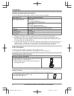 Preview for 4 page of Panasonic KX-TGF380 Operating Instructions Manual