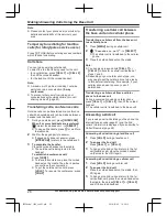 Preview for 26 page of Panasonic KX-TGF380 Operating Instructions Manual