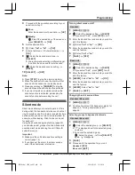 Preview for 45 page of Panasonic KX-TGF380 Operating Instructions Manual