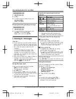 Preview for 58 page of Panasonic KX-TGF380 Operating Instructions Manual