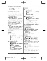 Preview for 60 page of Panasonic KX-TGF380 Operating Instructions Manual