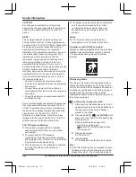 Preview for 76 page of Panasonic KX-TGF380 Operating Instructions Manual