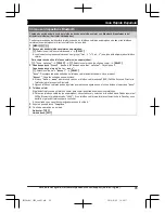 Preview for 85 page of Panasonic KX-TGF380 Operating Instructions Manual