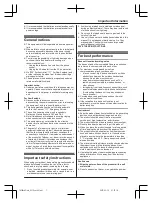 Preview for 7 page of Panasonic KX-TGF380AZ Operating Instructions Manual