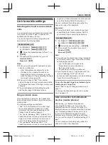 Preview for 17 page of Panasonic KX-TGF380AZ Operating Instructions Manual