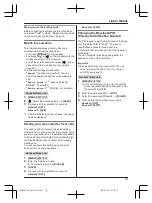 Preview for 19 page of Panasonic KX-TGF380AZ Operating Instructions Manual