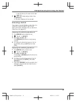 Preview for 23 page of Panasonic KX-TGF380AZ Operating Instructions Manual