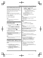 Preview for 25 page of Panasonic KX-TGF380AZ Operating Instructions Manual