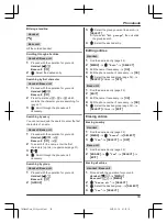 Preview for 33 page of Panasonic KX-TGF380AZ Operating Instructions Manual