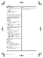 Preview for 36 page of Panasonic KX-TGF380AZ Operating Instructions Manual