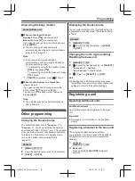 Preview for 47 page of Panasonic KX-TGF380AZ Operating Instructions Manual