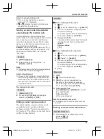 Preview for 51 page of Panasonic KX-TGF380AZ Operating Instructions Manual