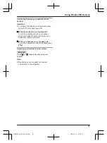 Preview for 57 page of Panasonic KX-TGF380AZ Operating Instructions Manual