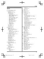 Preview for 77 page of Panasonic KX-TGF380AZ Operating Instructions Manual