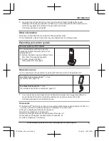 Предварительный просмотр 5 страницы Panasonic KX-TGF675 Operating Instructions Manual