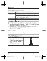 Предварительный просмотр 4 страницы Panasonic KX-TGF740 Operating Instructions Manual