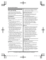 Preview for 6 page of Panasonic KX-TGF740 Operating Instructions Manual