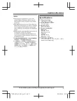 Предварительный просмотр 9 страницы Panasonic KX-TGF740 Operating Instructions Manual