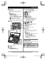 Preview for 13 page of Panasonic KX-TGF740 Operating Instructions Manual