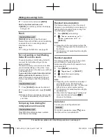 Preview for 18 page of Panasonic KX-TGF740 Operating Instructions Manual