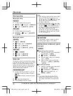 Preview for 32 page of Panasonic KX-TGF740 Operating Instructions Manual