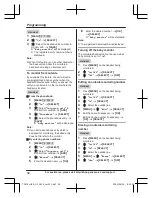 Preview for 44 page of Panasonic KX-TGF740 Operating Instructions Manual