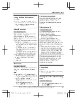 Preview for 47 page of Panasonic KX-TGF740 Operating Instructions Manual