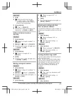 Preview for 25 page of Panasonic KX-TGF743 Operating Instructions Manual