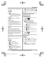 Preview for 31 page of Panasonic KX-TGF743 Operating Instructions Manual