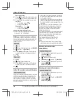 Preview for 48 page of Panasonic KX-TGF743 Operating Instructions Manual