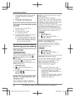 Preview for 54 page of Panasonic KX-TGF743 Operating Instructions Manual