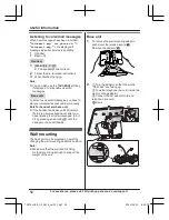 Preview for 56 page of Panasonic KX-TGF743 Operating Instructions Manual