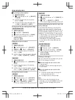 Предварительный просмотр 50 страницы Panasonic KX-TGF850 Operating Instructions Manual