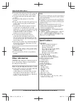 Предварительный просмотр 8 страницы Panasonic KX-TGF880 Series Operating Instructions Manual