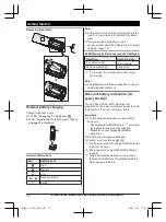 Предварительный просмотр 10 страницы Panasonic KX-TGF880 Series Operating Instructions Manual