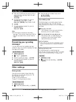 Предварительный просмотр 16 страницы Panasonic KX-TGF880 Series Operating Instructions Manual