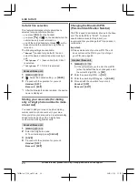 Предварительный просмотр 20 страницы Panasonic KX-TGF880 Series Operating Instructions Manual