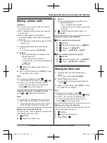 Предварительный просмотр 21 страницы Panasonic KX-TGF880 Series Operating Instructions Manual