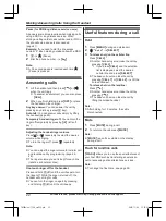 Предварительный просмотр 22 страницы Panasonic KX-TGF880 Series Operating Instructions Manual