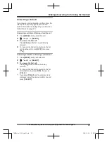 Предварительный просмотр 25 страницы Panasonic KX-TGF880 Series Operating Instructions Manual