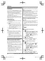 Предварительный просмотр 32 страницы Panasonic KX-TGF880 Series Operating Instructions Manual