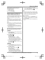 Предварительный просмотр 37 страницы Panasonic KX-TGF880 Series Operating Instructions Manual