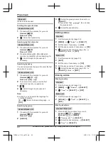 Предварительный просмотр 40 страницы Panasonic KX-TGF880 Series Operating Instructions Manual