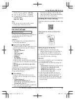 Предварительный просмотр 61 страницы Panasonic KX-TGF880 Series Operating Instructions Manual