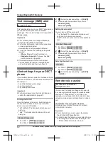 Предварительный просмотр 62 страницы Panasonic KX-TGF880 Series Operating Instructions Manual