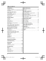 Preview for 2 page of Panasonic KX-TGF892 Operating Instructions Manual