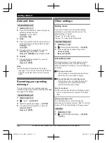 Preview for 16 page of Panasonic KX-TGF892 Operating Instructions Manual