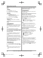 Preview for 22 page of Panasonic KX-TGF892 Operating Instructions Manual