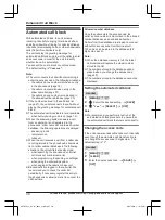 Preview for 30 page of Panasonic KX-TGF892 Operating Instructions Manual