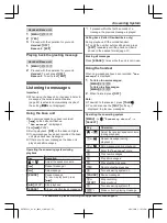 Preview for 53 page of Panasonic KX-TGF892 Operating Instructions Manual